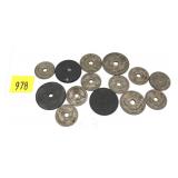 Lot, world coins, 14 pcs.
