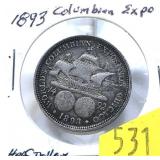 1893 Columbian half dollar