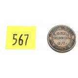 Civil War store token