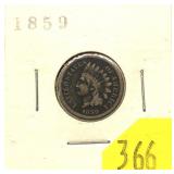 1859 Indian Head cent