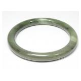 Jade bangle bracelet, approx. 3" diameter