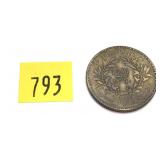 1941 Tunisian coin