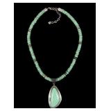 Desert Rose Trading sterling silver 18" turquoise