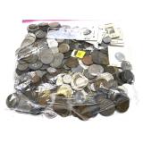 Lot, world coins, 400 pcs.