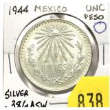 1944 Mexican peso