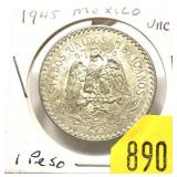1945 Mexican peso