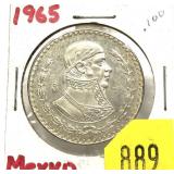 1965 Mexican peso