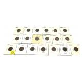 x19- Indian Head cents, mixed dates, -x19 cents,