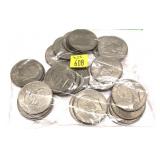 x28- Eisenhower dollars, mixed dates,