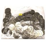 x60- Eisenhower dollars, mixed dates,