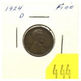 1924-D Lincoln cent
