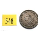 1837 Hard Times token