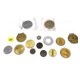 Lot, tokens, 15 pcs.