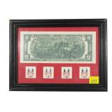 $2 note and stamp collection