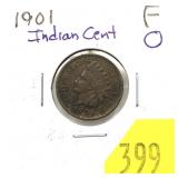 1901 Indian Head cent