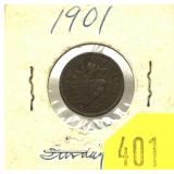 1901 Indian Head cent