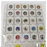 Lot, 25 Christmas Seals between 1928-1974
