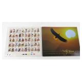 Wildlife America Booklet w/ mint sheet, Face