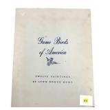 Vintage Game Birds of America- Twelve Paintings
