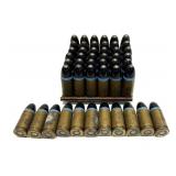 Lot, Bag marked Swedish 9mm training rounds,