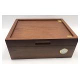 James M Plukas Humidor with Cutter and more