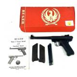 Ruger Mark I Target Silver Eagle Pistol -.22 LR.