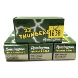 Lot, 200 Rds. of .22 LR. Remington Thunderbolt