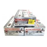 x3- Boxes of Winchester .30-30 WIN. 170-grain