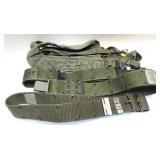 Lot: Assorted web gear/ military belts