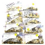 Lot, 10 bags assorted .40 S & W brass marked 50