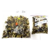 Lot, 2 bags .45 ACP. brass marked 300 and 250