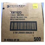 500 Rds. of 7.62x51 (.308 WIN.) 150-grain FMJ