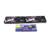 Lot, 3 assorted Frost Cutlery folding knives,