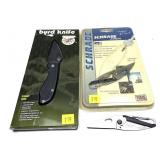 Lot, Byrd BY09BKP crow 1-blade folding knife, new