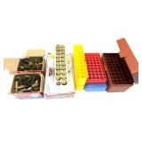 Lot, assorted once-fired brass includes .303