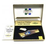 Camillus "The American Wildlife Series" lok back
