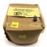 Box of .44 Cal. 240-grain semi-wadcutter hard
