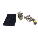 Lot: 2 Novelty lighters includes Revolver and