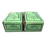 Lot, 2 boxes Sierra .25 Cal. 100-grain bullets,