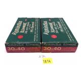 x2- Boxes of .30-40 Krag 180-grain Remington SP