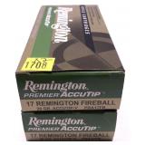 x2- Boxes of .17 REM. fireball 20-grain