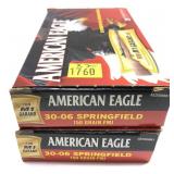 x2- Boxes of .30-06 Sprg. 150-grain FMJ American