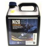 8 lb. bottle of VihtaVuori N120 reloading powder,