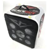 Blackout 4 sided archery target