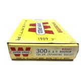 Box of .300 H & H 180-grain expanding silvertip