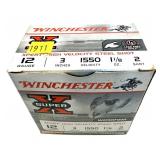 Box of 12 Ga. 3" No. 2 Winchester steel