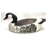 Wildfowler wooden carved Canadian goose decoy