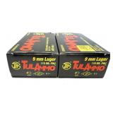 x2- Boxes of 9mm Luger 115-grain FMJ Tulammo