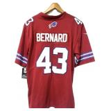 Buffalo Bills embroidered Terrel Bernard red