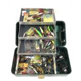 Umco 203U table box with contents includes